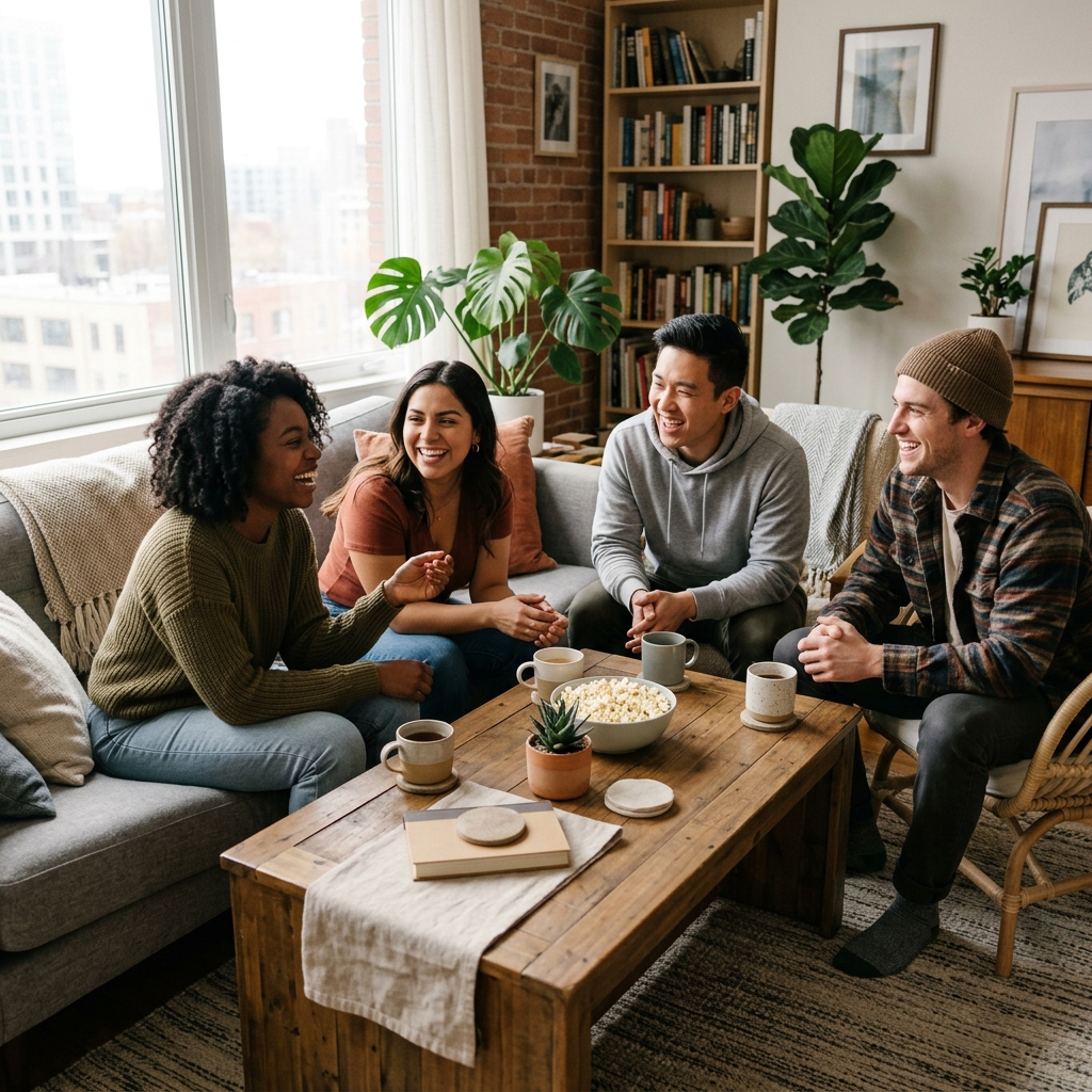 Roommates splitting rent and utility bills fairly