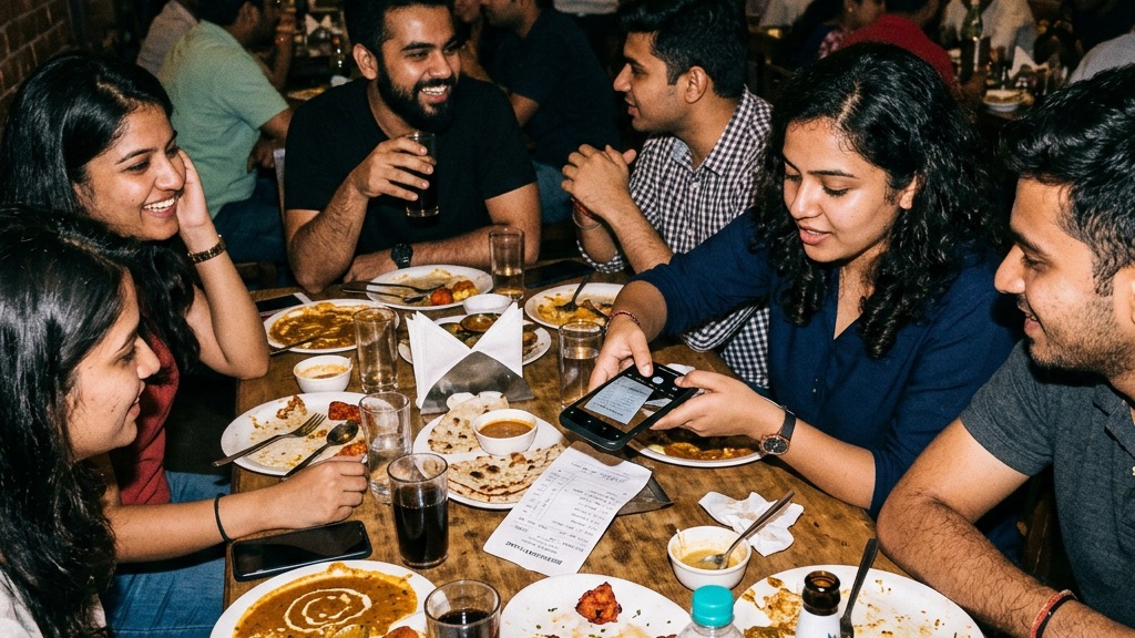 How to split bills with friends in India